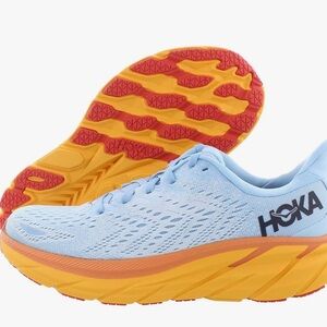 HOKA Clifton 8 in Summer Song and Ice Flow
